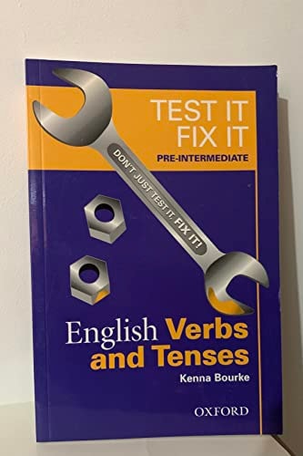 Test It Fix It: Preintermediate English Verbs & Tenses