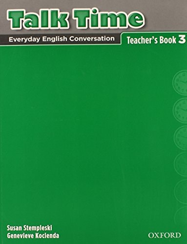 Talk Time 3: Teacher's Book