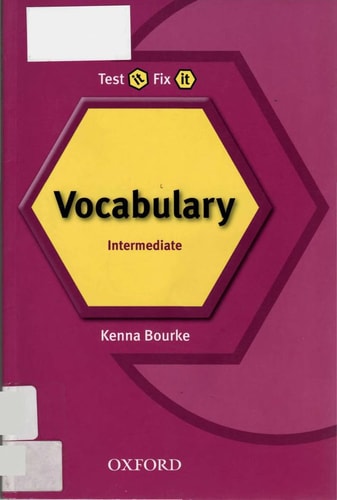 Test It Fix It: Intermediate Vocabulary