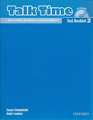 Talk Time 2: Test Booklet with Audio CD