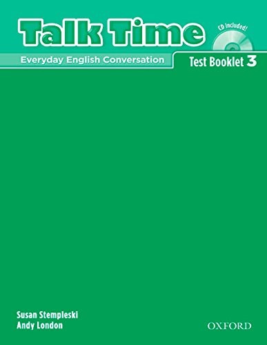 Talk Time 3: Test Booklet with Audio CD