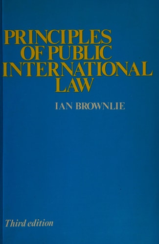 Principles of Public International Law
