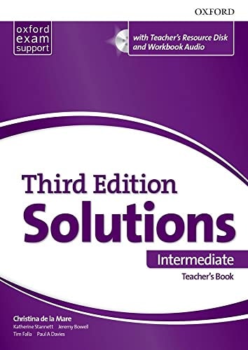 Solutions 3rd Edition Intermediate: Teacher's Book and Teacher's Resource CD-ROM