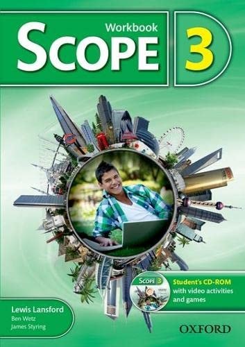 Scope: Level 3: Workbook with Student's CD-ROM