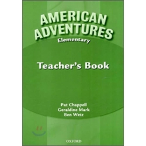 American Adventures Elementary: Teacher's Book