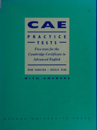 Certificate in Advanced English Practice Tests Student's Book With Key