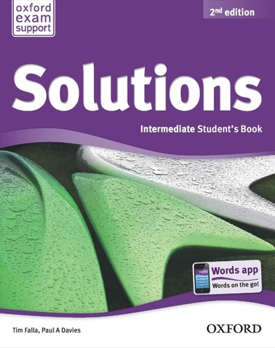 Solutions 2nd edition Intermediate: Student's Book