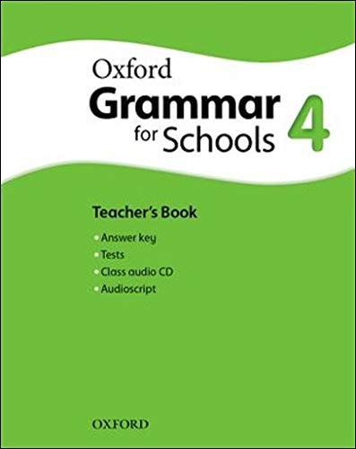 Oxford Grammar for Schools 4: Teacher's Book and Audio CD Pack