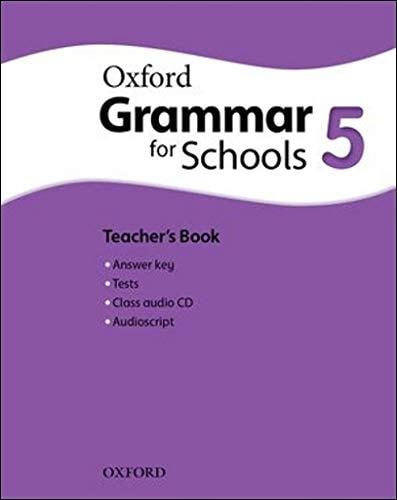 Oxford Grammar for Schools 5: Teacher's Book and Audio CD Pack