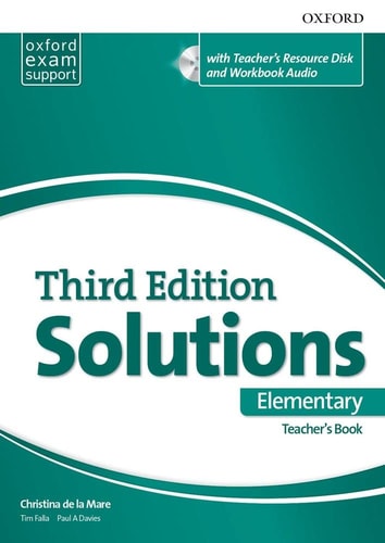 Solutions 3rd Edition Elementary: Teacher's Book