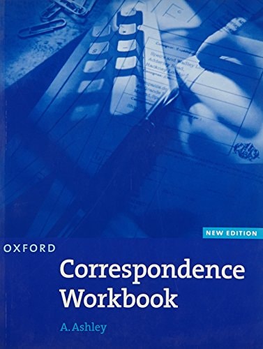 Oxford Correspondence Workbook