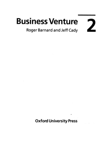 Business Venture 2
