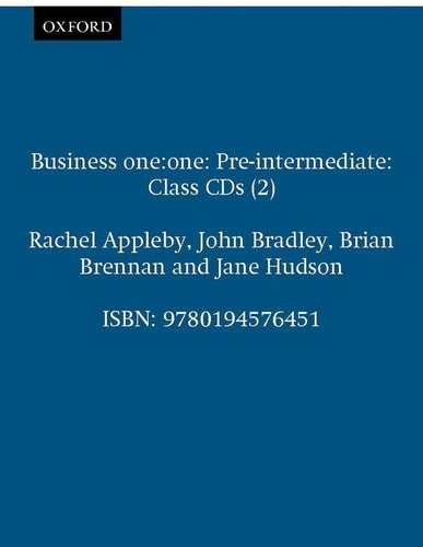 Business One:One Pre-intermediate Class Audio CDs