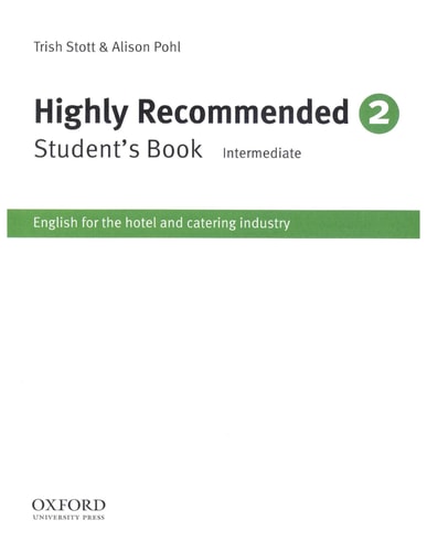 Highly Recommended 2: Student's Book: Intermediate