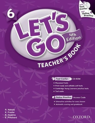 Let's Go 6 Teacher's Book with Test Center CD-ROM