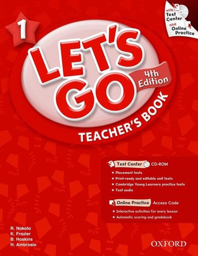 Let's Go 1: Teacher's Book with Test Center CD-ROM