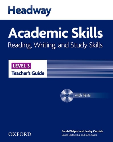 Headway Academic Skills: Reading, Writing, and Study Skills Teacher's Guide with Tests CD-ROM