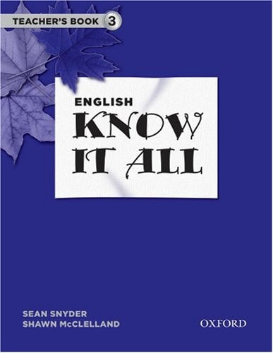 English Know It All 3: Teacher's Book