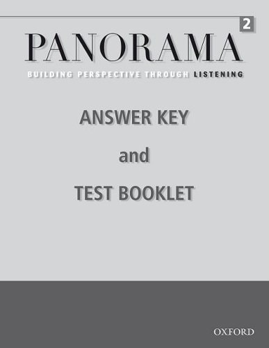 Panorama Listening 2 Teacher's Booklet: Building Perspective Through Listening