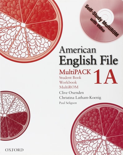 American English File Level 1: Student and Workbook Multipack A