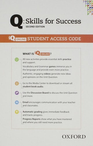 Q: Skills for Success: Practice Book