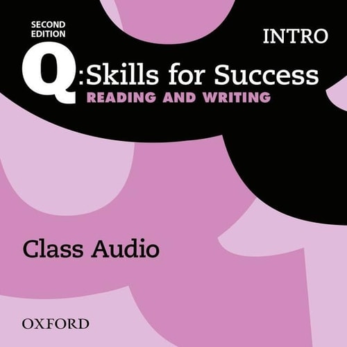 Q: Skills for Success: Intro Level: Reading & Writing Class Audio CD