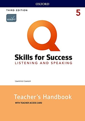 Q Skills for Success: Listening & Speaking 5, Teacher's Book Pack