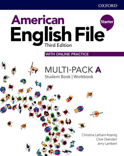 American English File: Starter: Student Book/Workbook Multi-Pack A with Online Practice