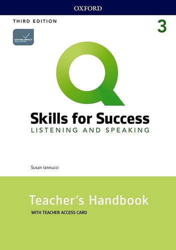 Q Skills for Success: Listening & Speaking 2 Teacher's Book Pack