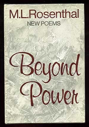 Beyond Power: Poems