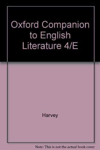 The Oxford Companion to English Literature
