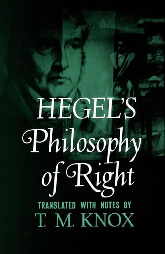 Hegel's Philosophy of Right