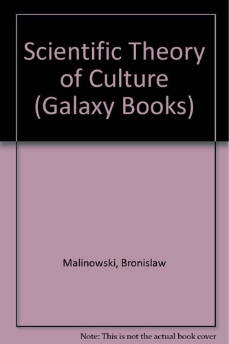 Scientific Theory of Culture
