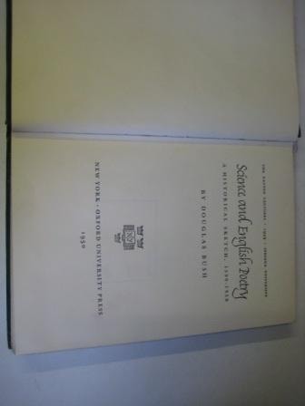 Science and English Poetry: A Historical Sketch, 1590-1950
