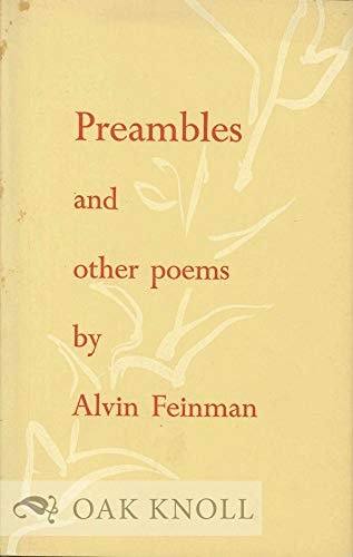 Preambles and Other Poems