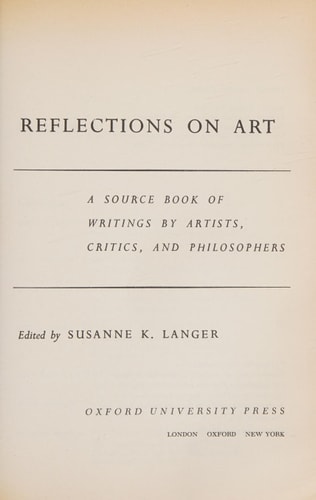 Reflections on Art