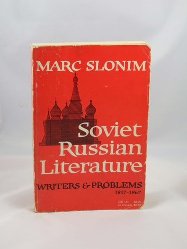 Soviet Russian Literature: Writers and Problems