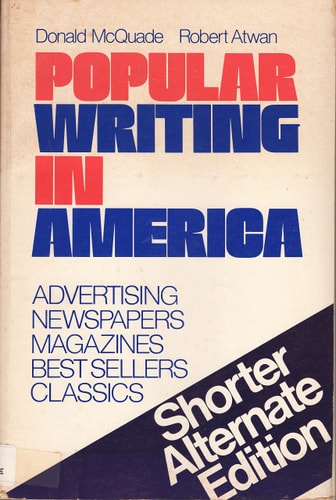 Popular Writing in America: The Interaction of Style and Audience