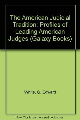 The American Judicial Tradition