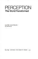Perception: World Transformed