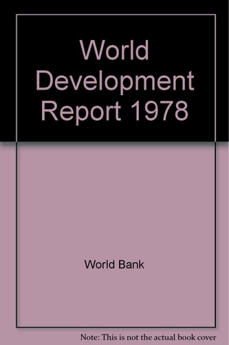 World Development Report 1978