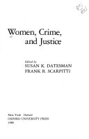 Women, Crime, and Justice