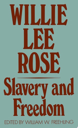 Slavery and Freedom