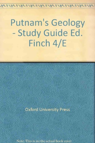Putnam's Geology: Study Guide
