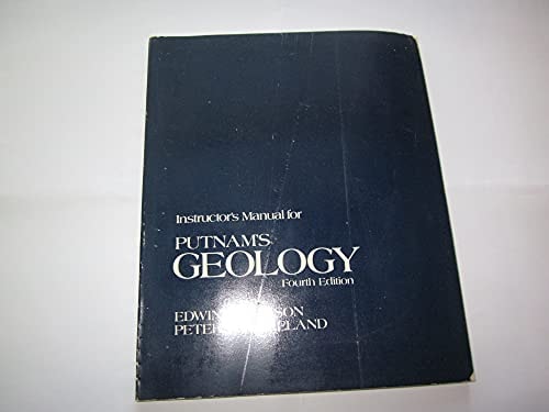 Instructor's Manual for Putnam's Geology