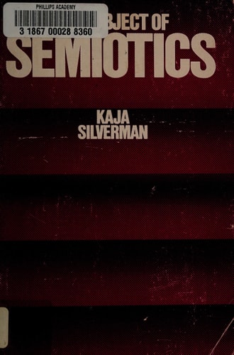 The Subject of Semiotics