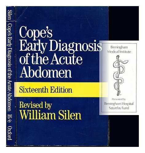 Cope's Early Diagnosis of the Acute Abdomen