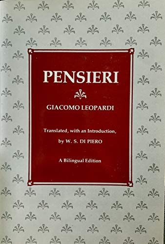 Pensieri: A Bilingual Edition