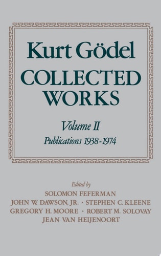Collected Works: Volume II: Publications 1938-1974