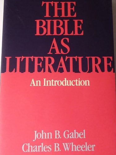 The Bible as Literature: An Introduction